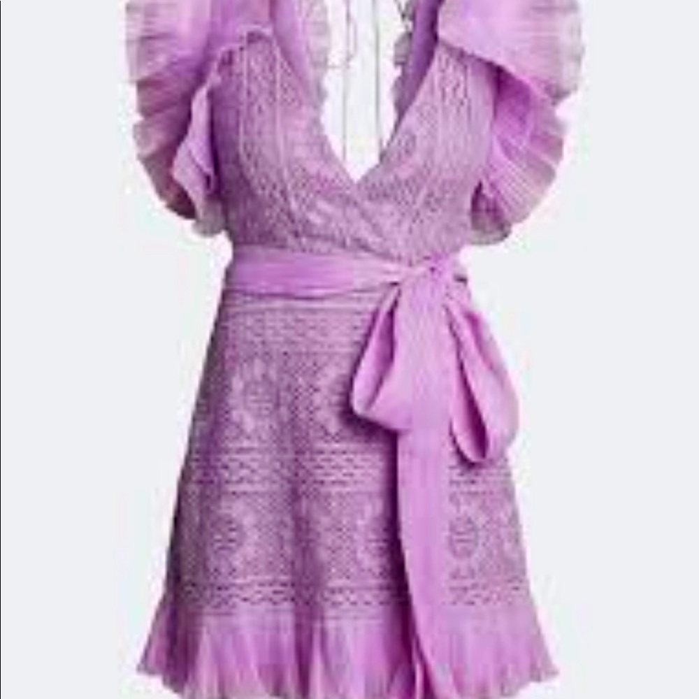 Brand new, deep lavender LoveShackFancy dress!! Brynn dress